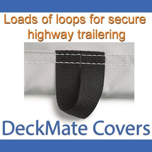 14' - 16' Pontoon Boat Cover 600D Polyester T61431