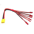 XT60 Male to 6X JST Male Power Cable F231