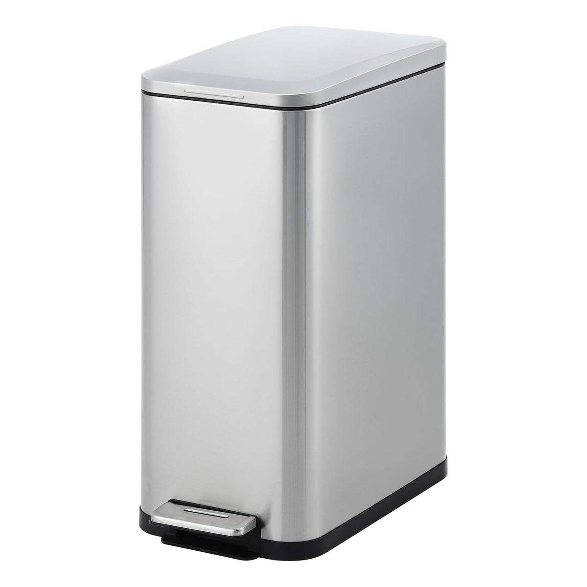 50L Slim Stainless Steel Kitchen Trash Can J845