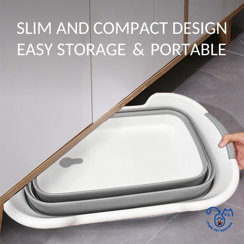 Collapsible Dog Bath Tub with Drain Plug O22638