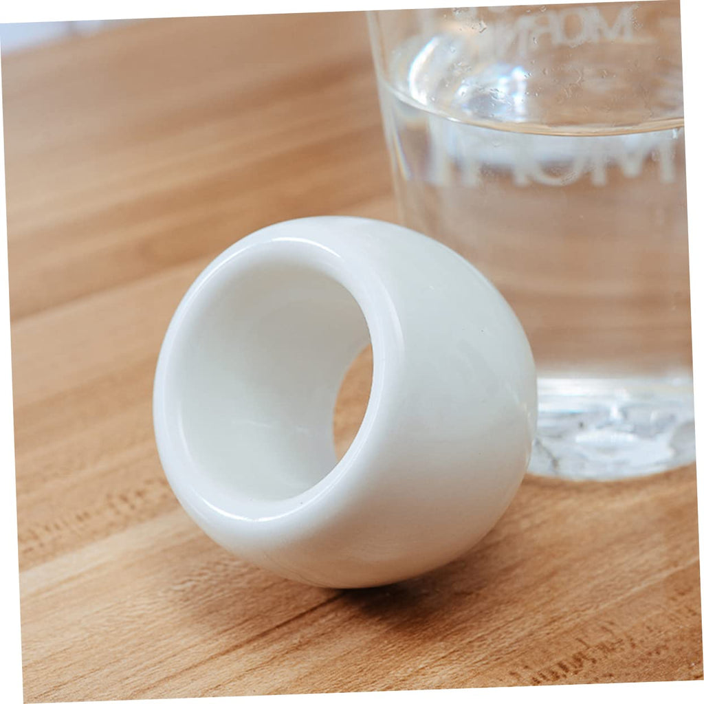 2-Pack White Ceramic Electric Toothbrush Holder Stand A89695