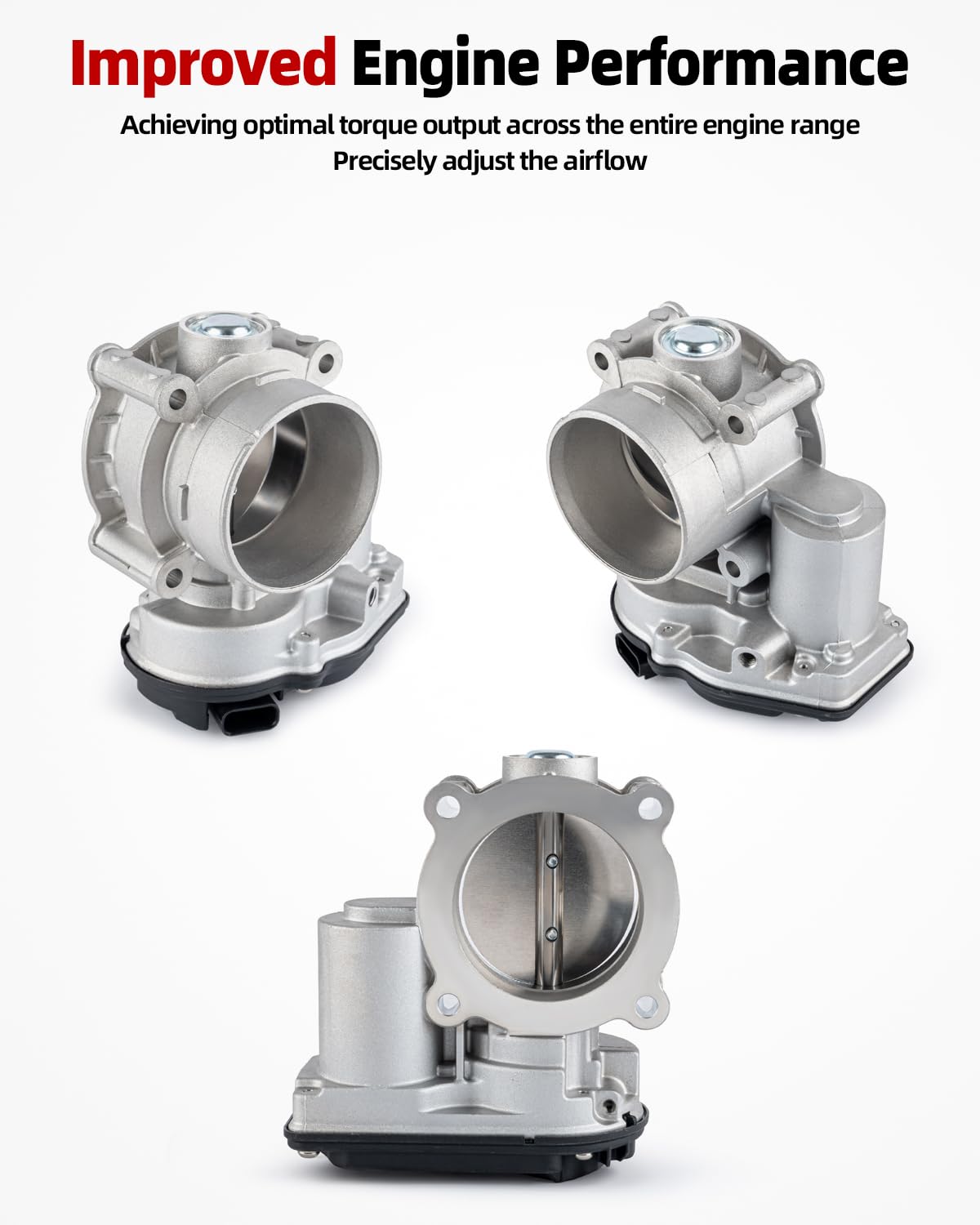 Electronic Throttle Body L4 2.0L 2.5L V6 3.0L W55545