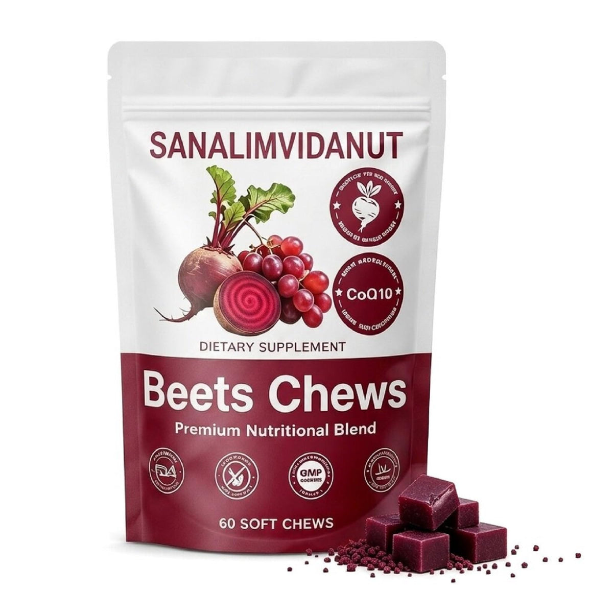 Beet Chews 4-in-1, 60 Count K594