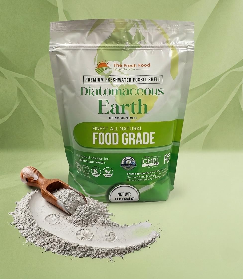 Food Grade Diatomaceous Earth Powder 1 lb N947644