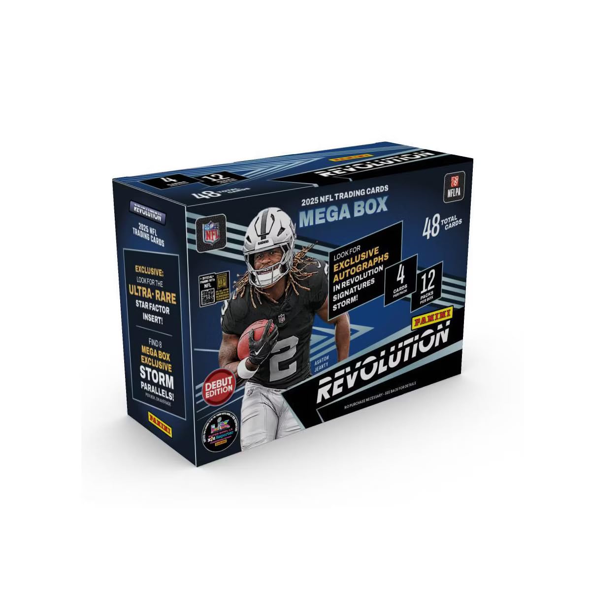 Football Trading Card Mega Box X274