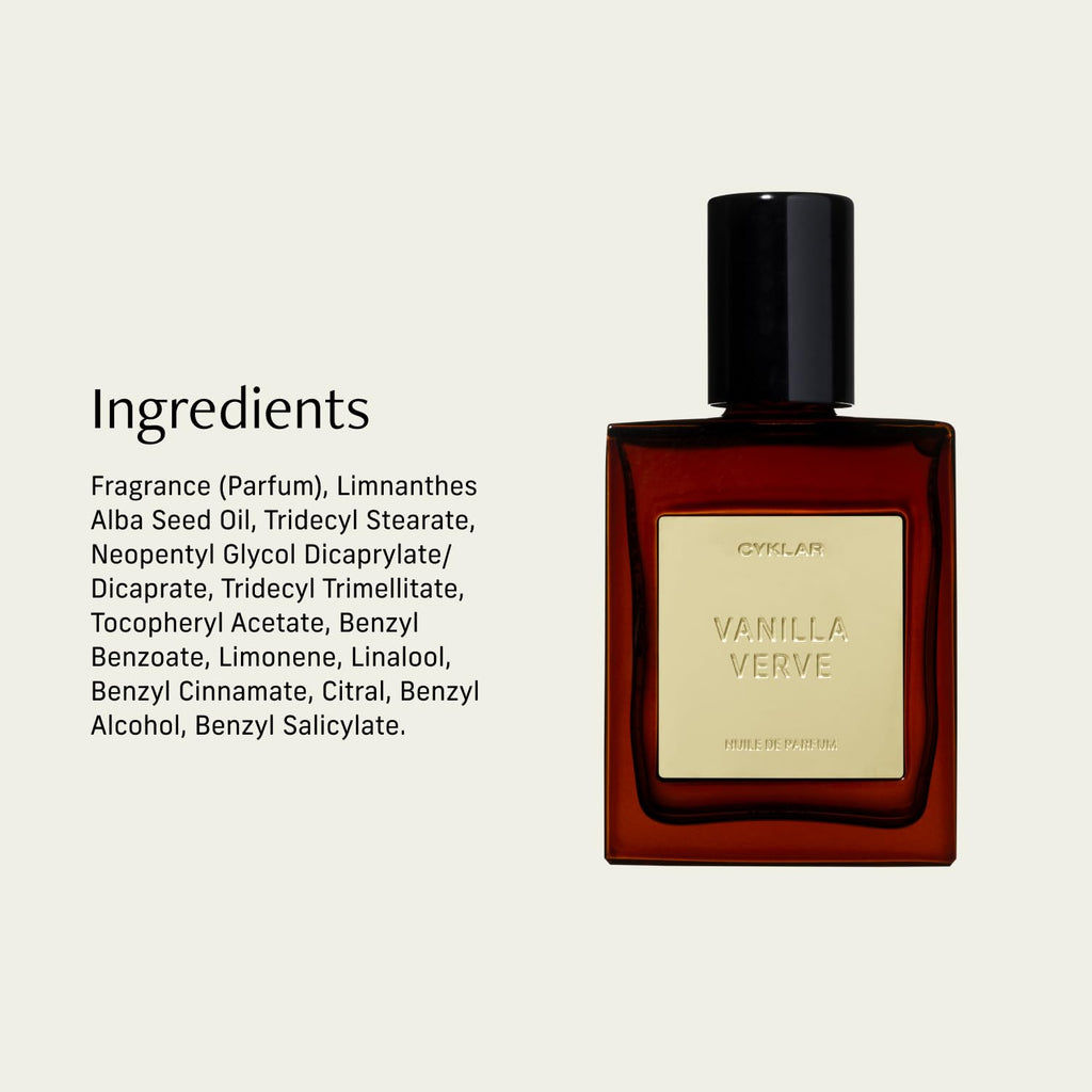 Vanilla Perfume Oil 15ml Q826