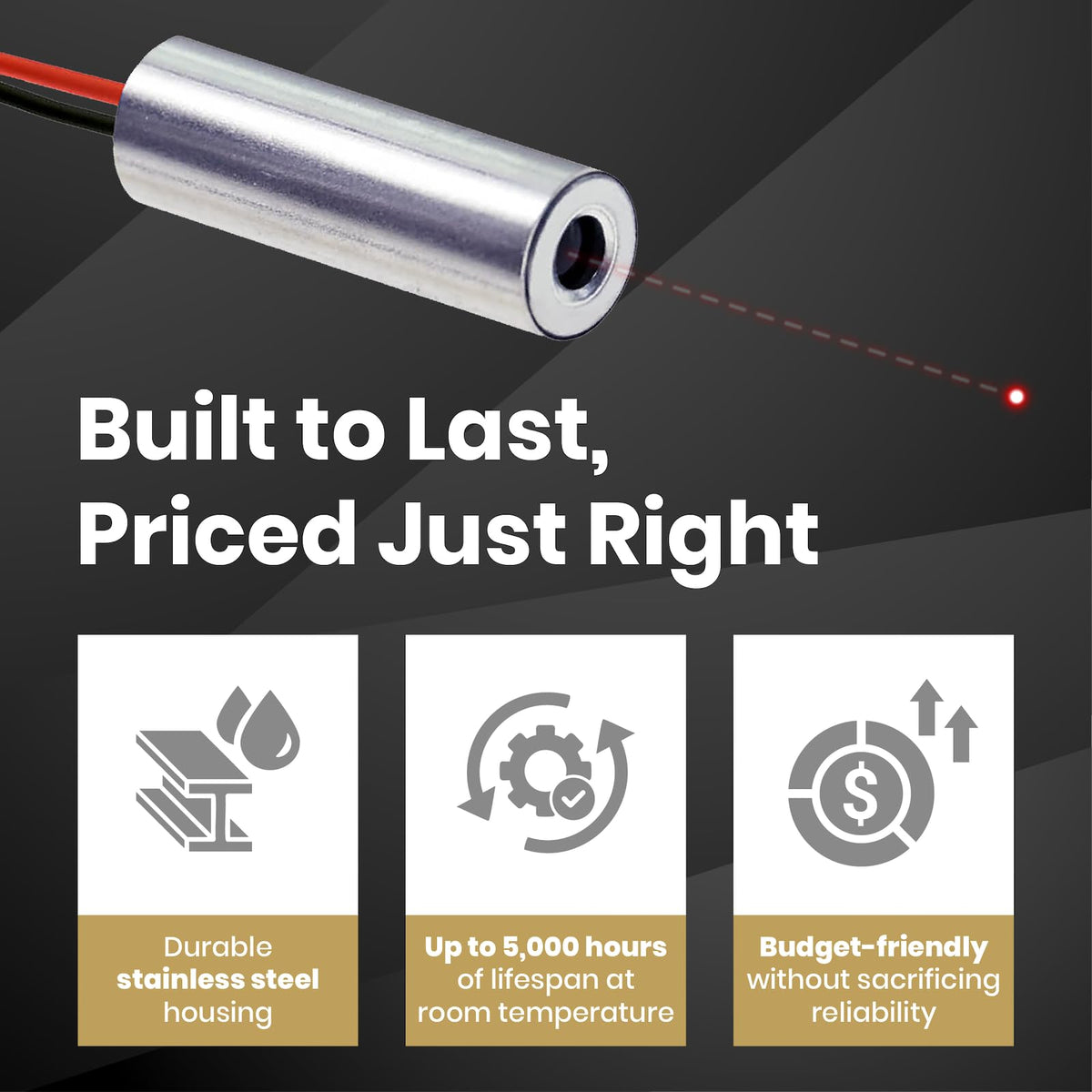 650nm Class 2 Laser Module O21549