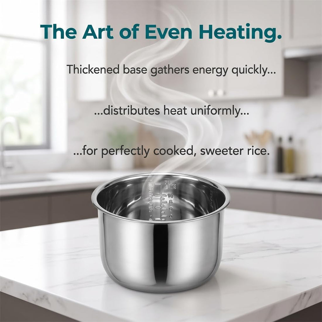 Stainless Steel 3L Rice Cooker Inner Pot E743