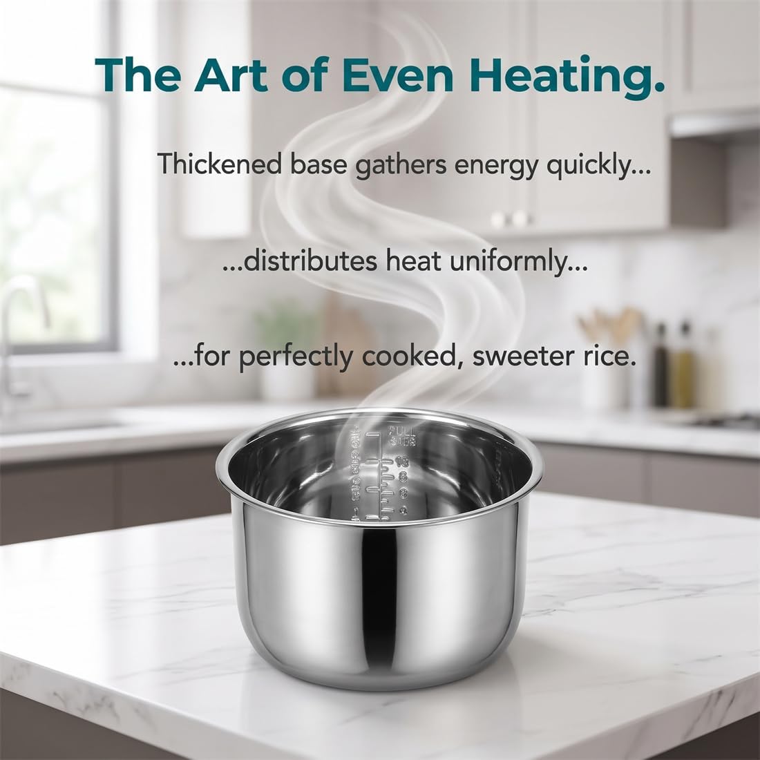 Stainless Steel 3L Rice Cooker Inner Pot E743