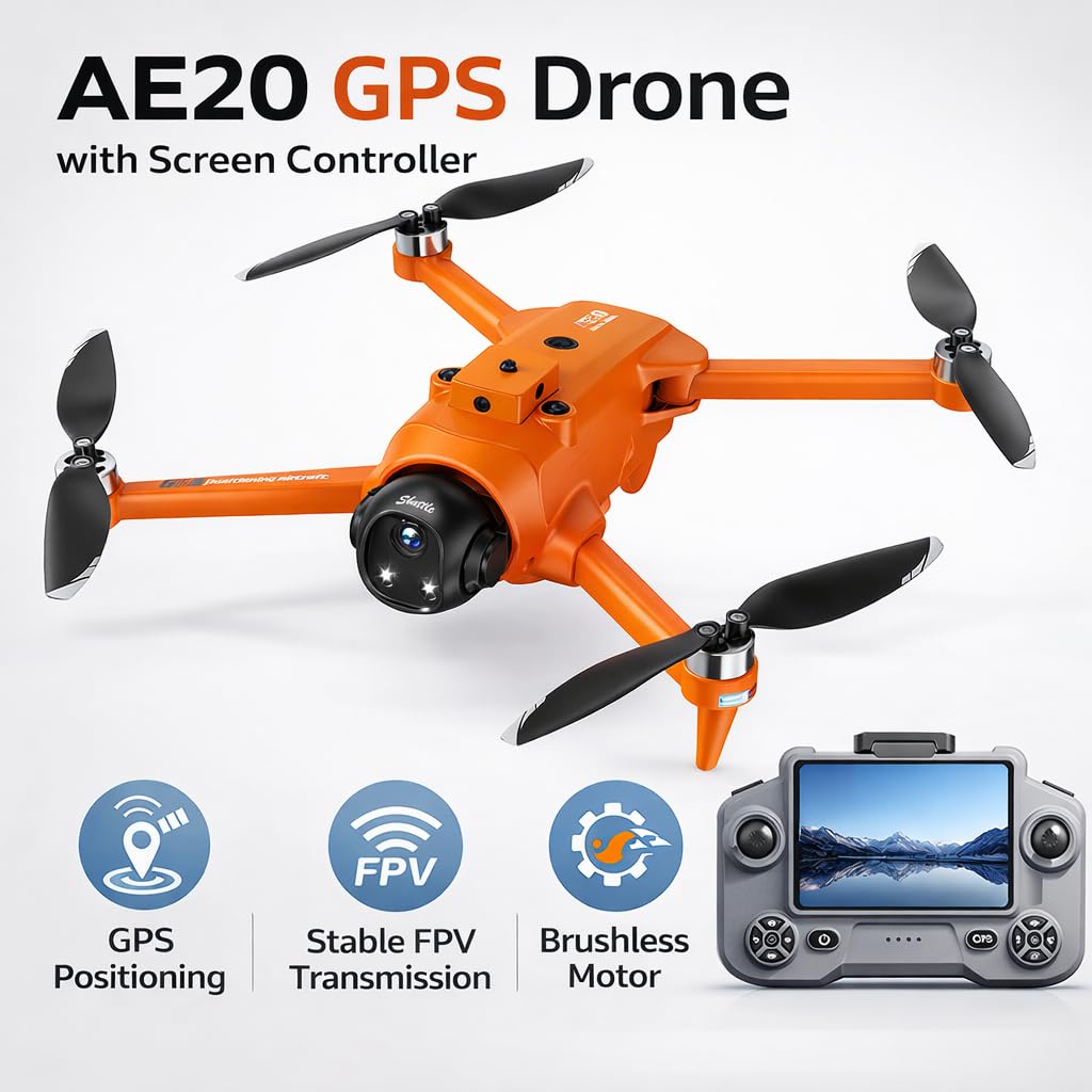 4K EIS Camera Drone with HD Screen U842126
