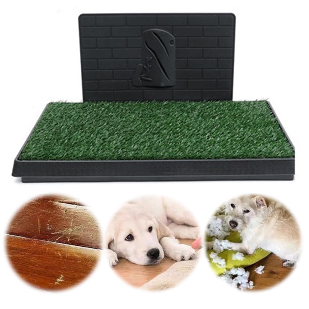 Dog Grass Pad with Tray 30 x 20 Inch F98228