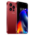 Unlocked Cell Phone 16+512GB Android 14 Wine Red F375