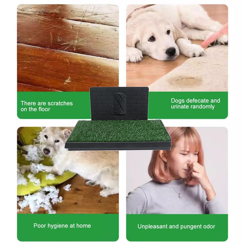 Dog Grass Pad with Tray 30 x 20 Inch F98228