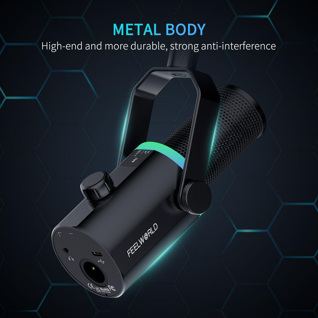 Black Metal Dynamic Microphone V908