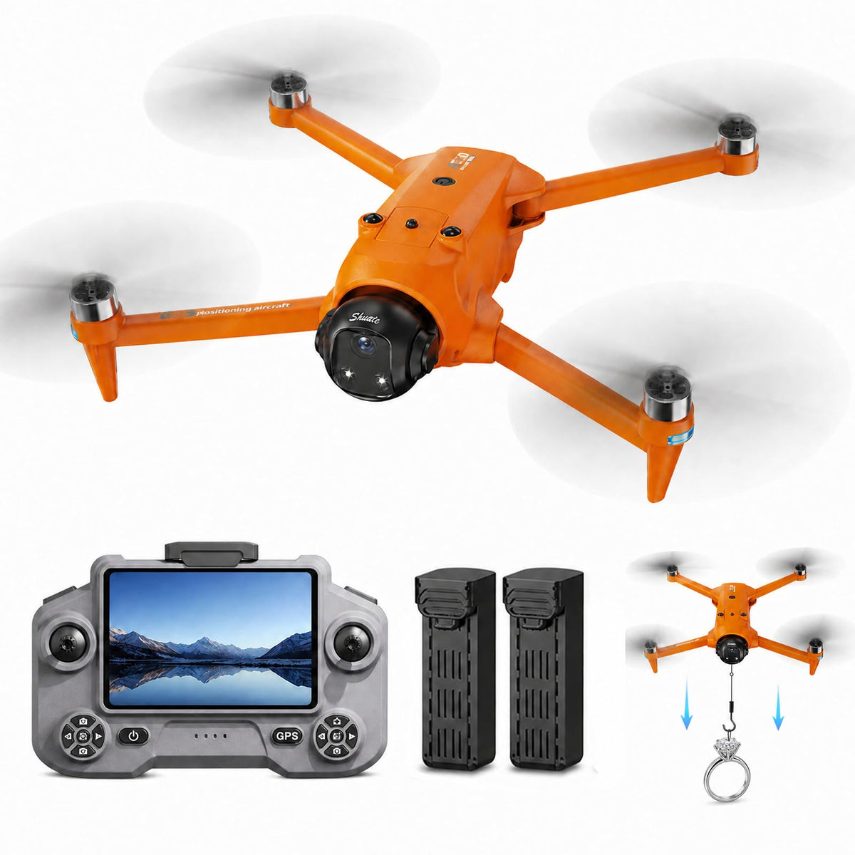 4K EIS Camera Drone with HD Screen U842126
