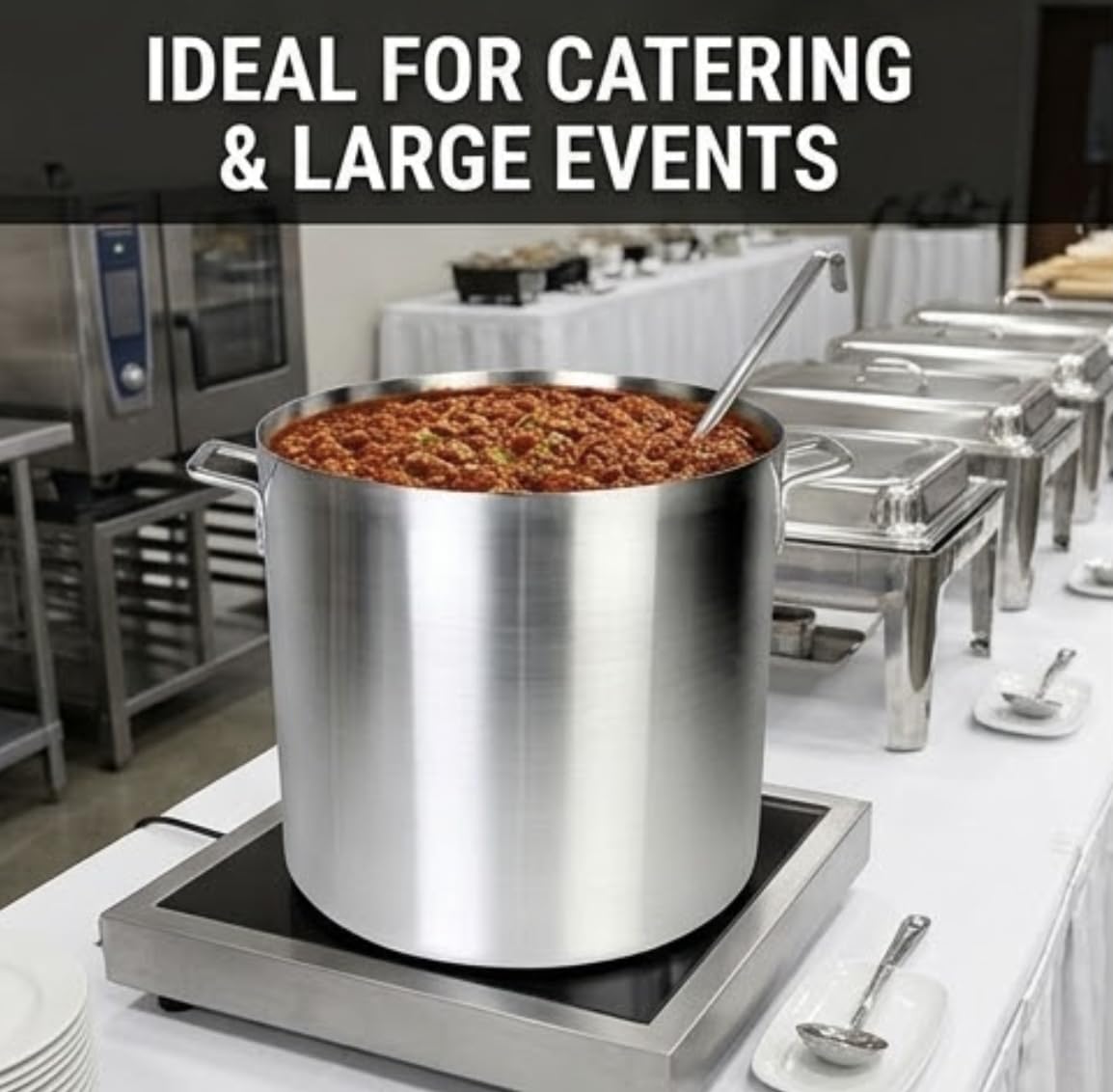 60 Quart Aluminum Stock Pot U288785