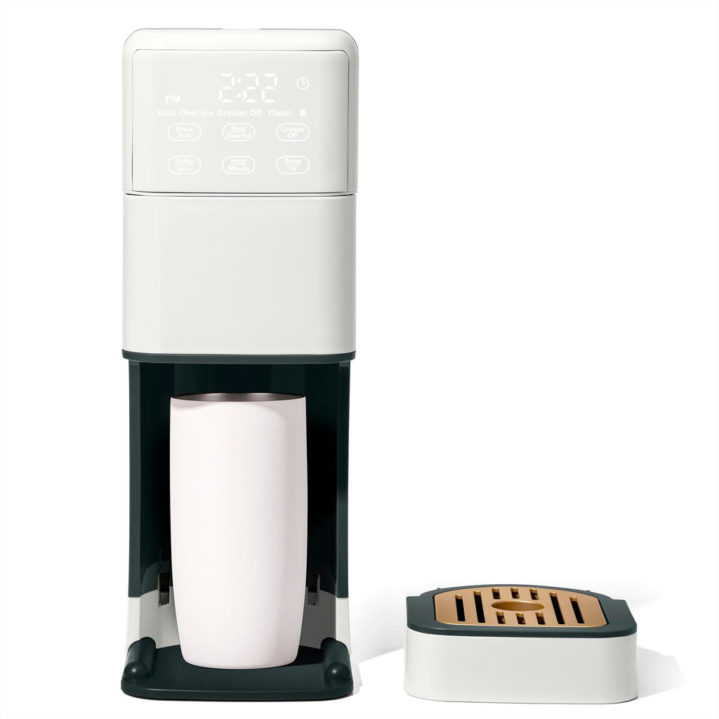 Single Serve Coffee Maker with Burr Grinder T2187