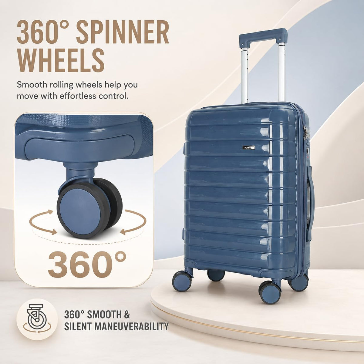 20 Inch Lightweight Hard Shell Spinner Luggage O8788