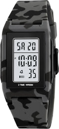 Minimalist Digital Ultra-Thin Water Resistant Shock Resistant Watch J61855