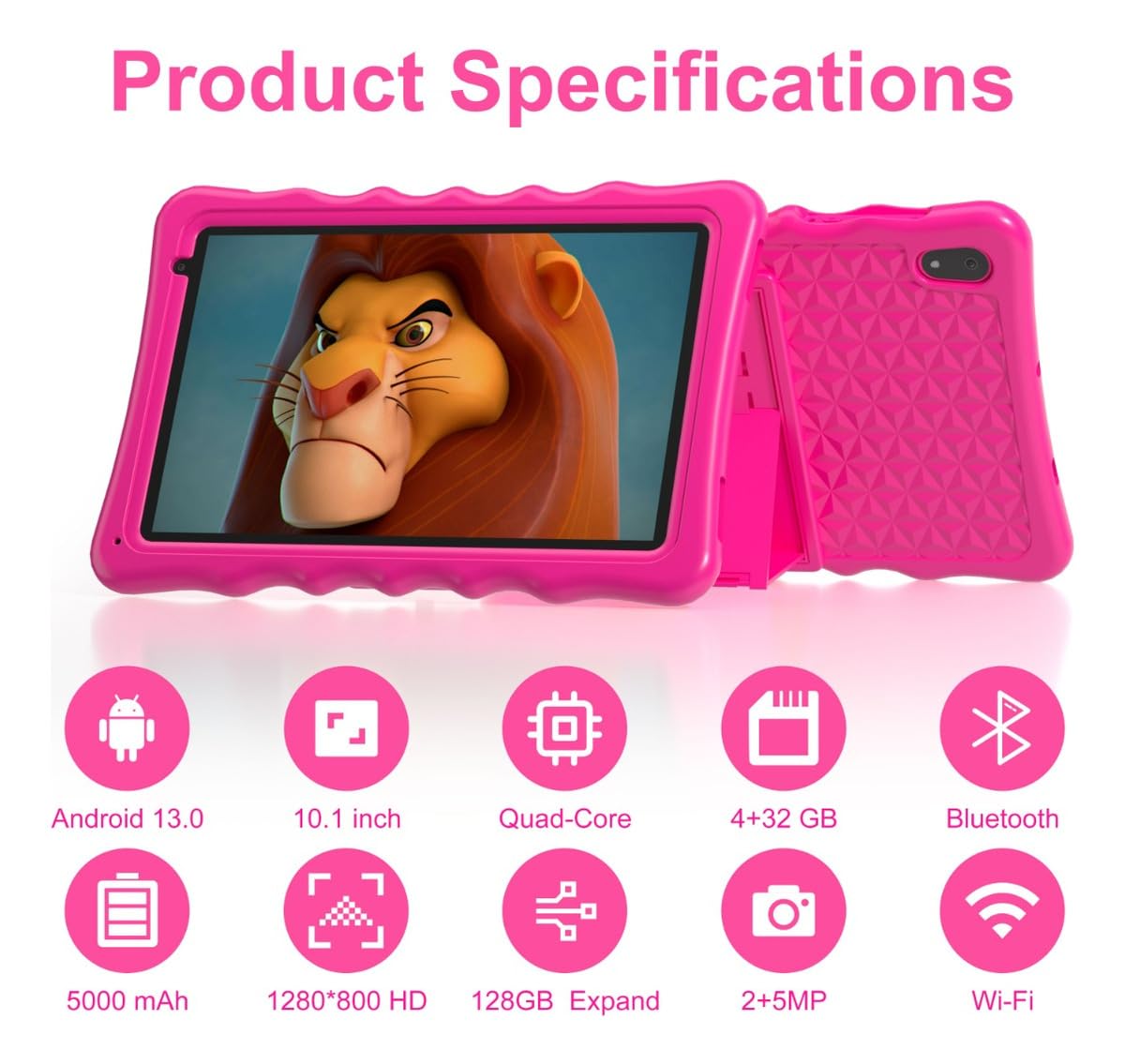 10 Inch Android Tablet with Protective Case J537