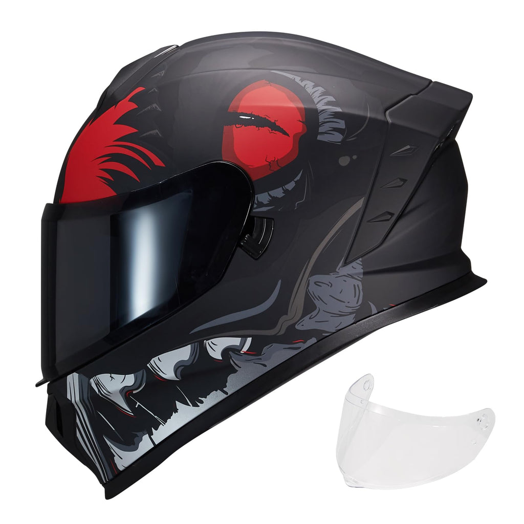 Full Face Dual Visor Motorcycle Helmet V5808