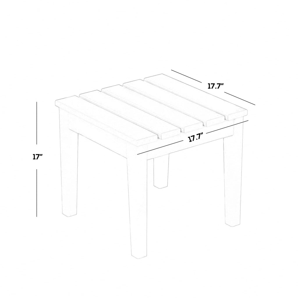 Outdoor Patio Modern Adirondack Side Table K890