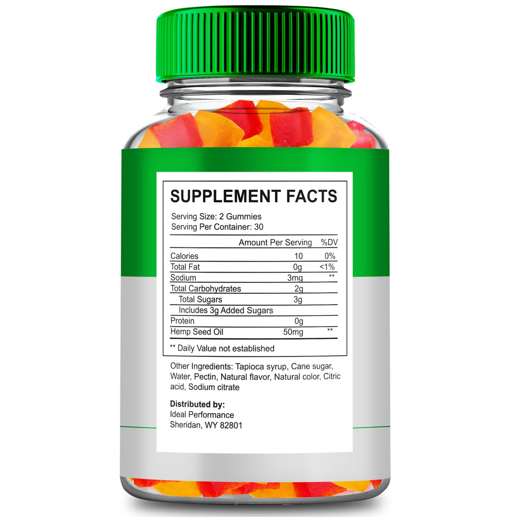 Hemp Gummies 60 Gummies Y82975
