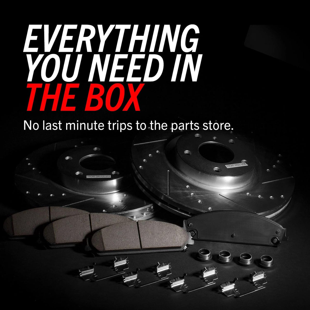 Brake Pad & Rotor Kit Front & Rear S305