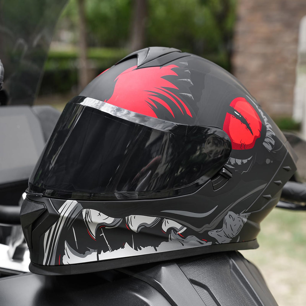 Full Face Dual Visor Motorcycle Helmet V5808