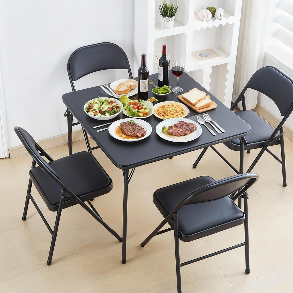 Black 32x32 Folding Table B597305