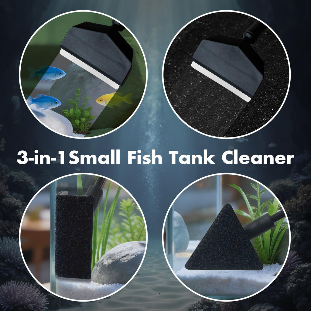 5PCS Small Fish Tank Cleaner Kit K59978