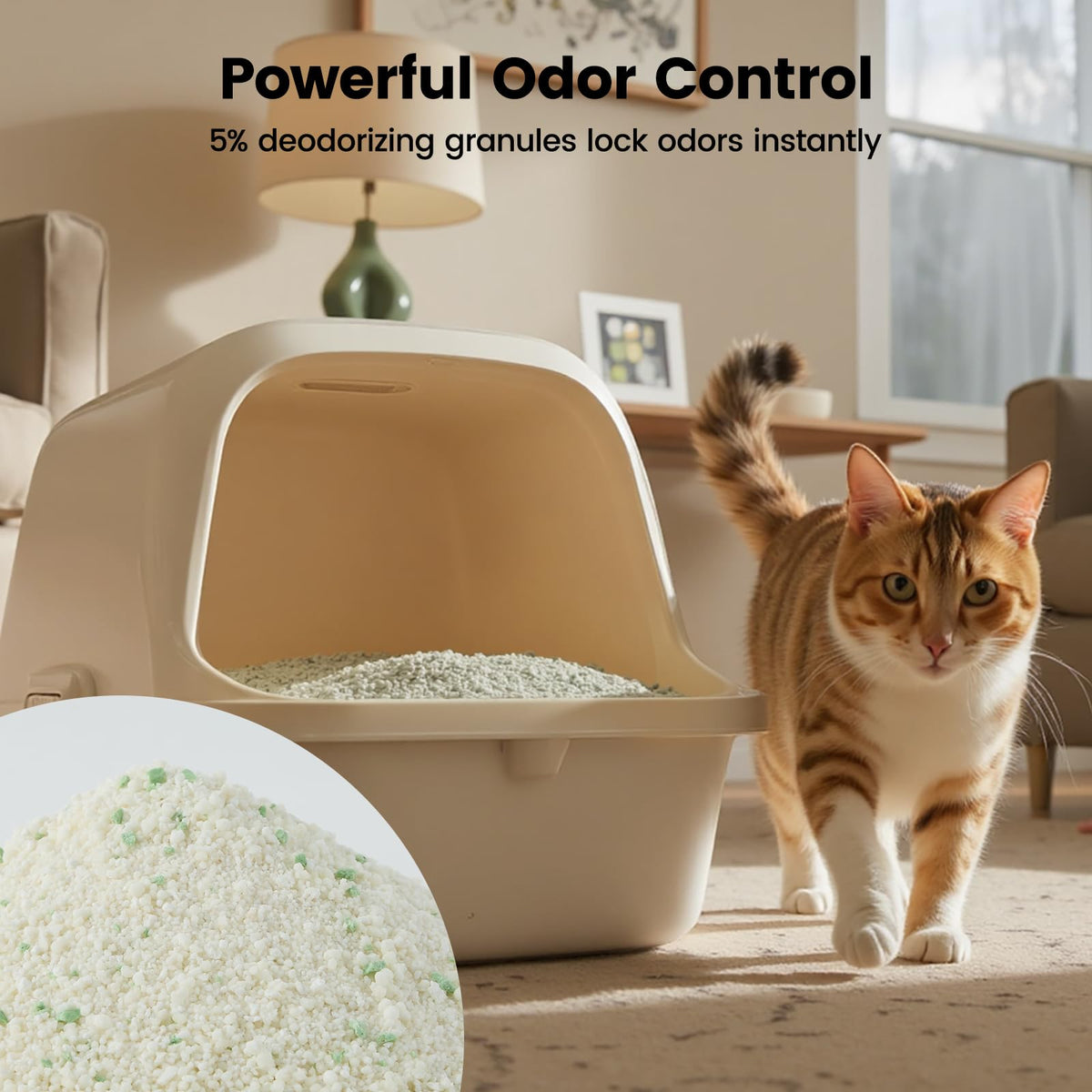 Cassava Cat Litter 18LBS J714