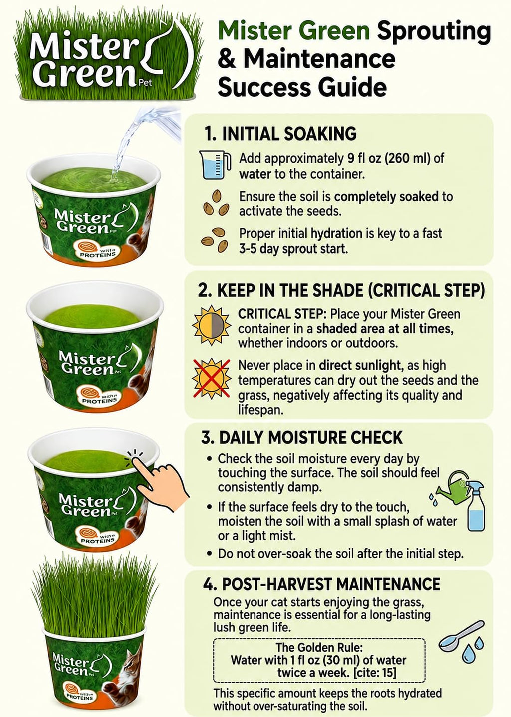 Cat Grass Grow Kit H551352