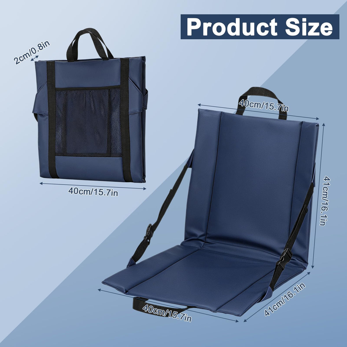 4 Pcs Portable Stadium Chair Cushion H187