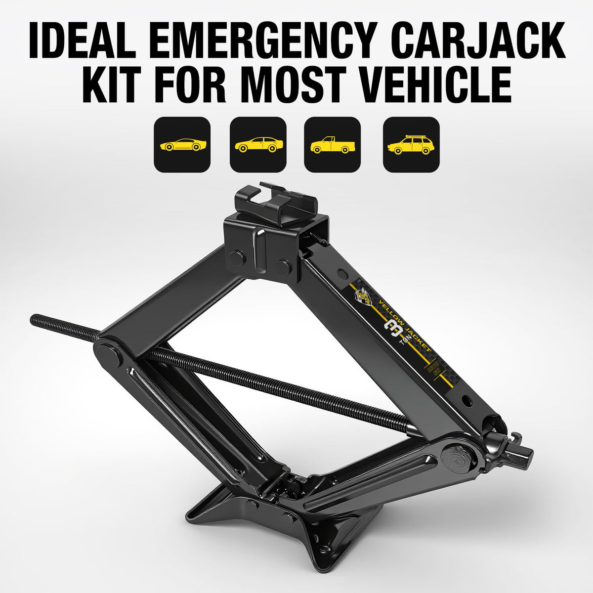 3 Ton Scissor Car Jack with Lug Wrench Z145404