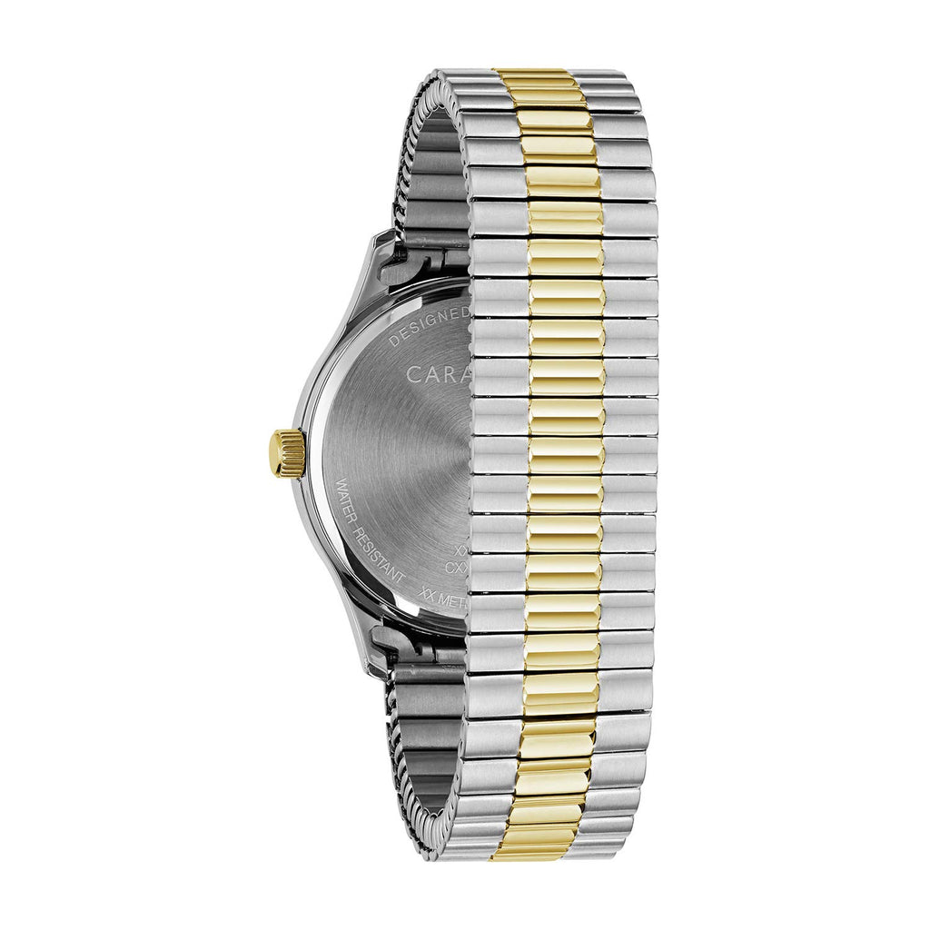 Men's Traditional Quartz Stainless Steel Watch with Expansion Band, 40mm V2399