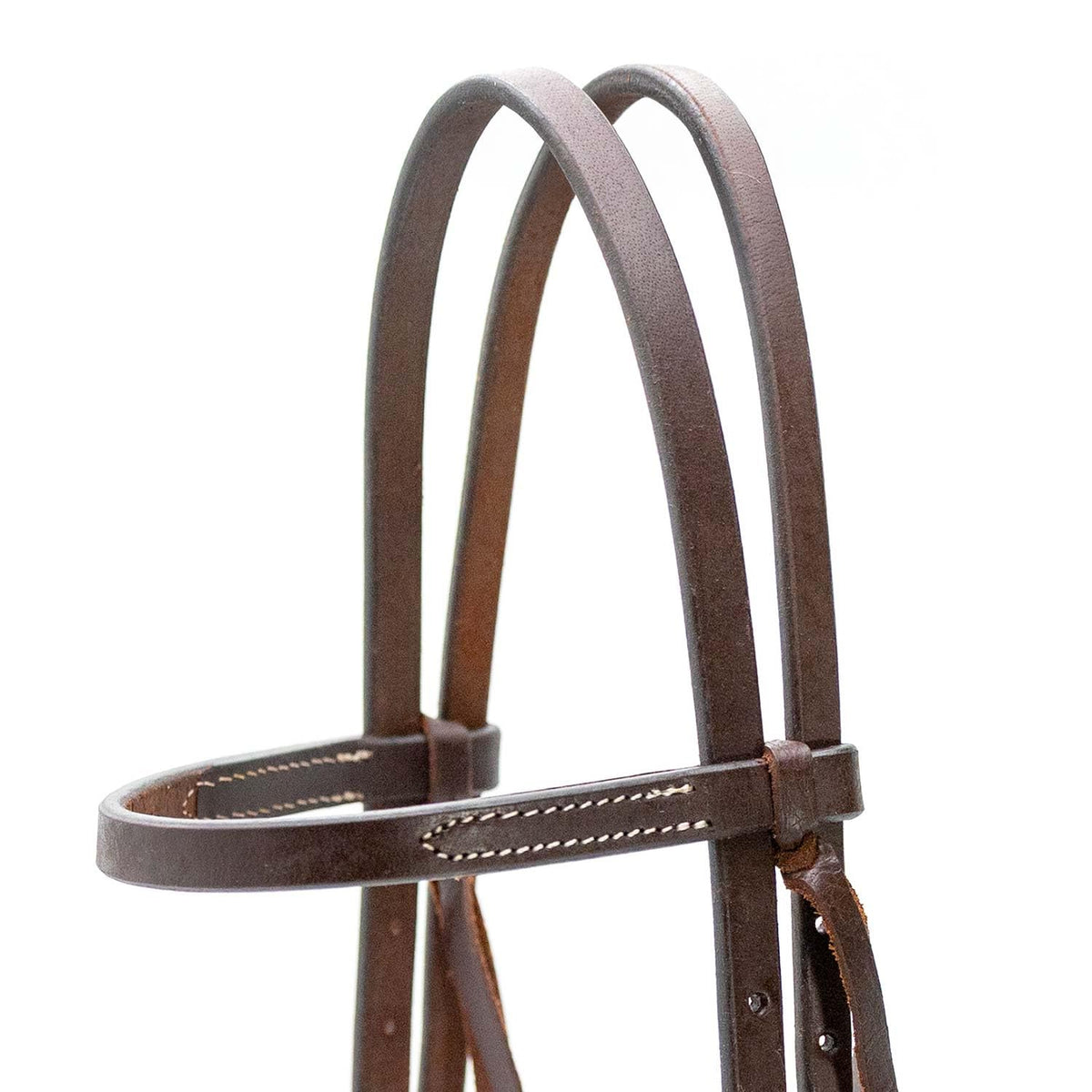 Adjustable Leather Horse Headstall Bridle S676283