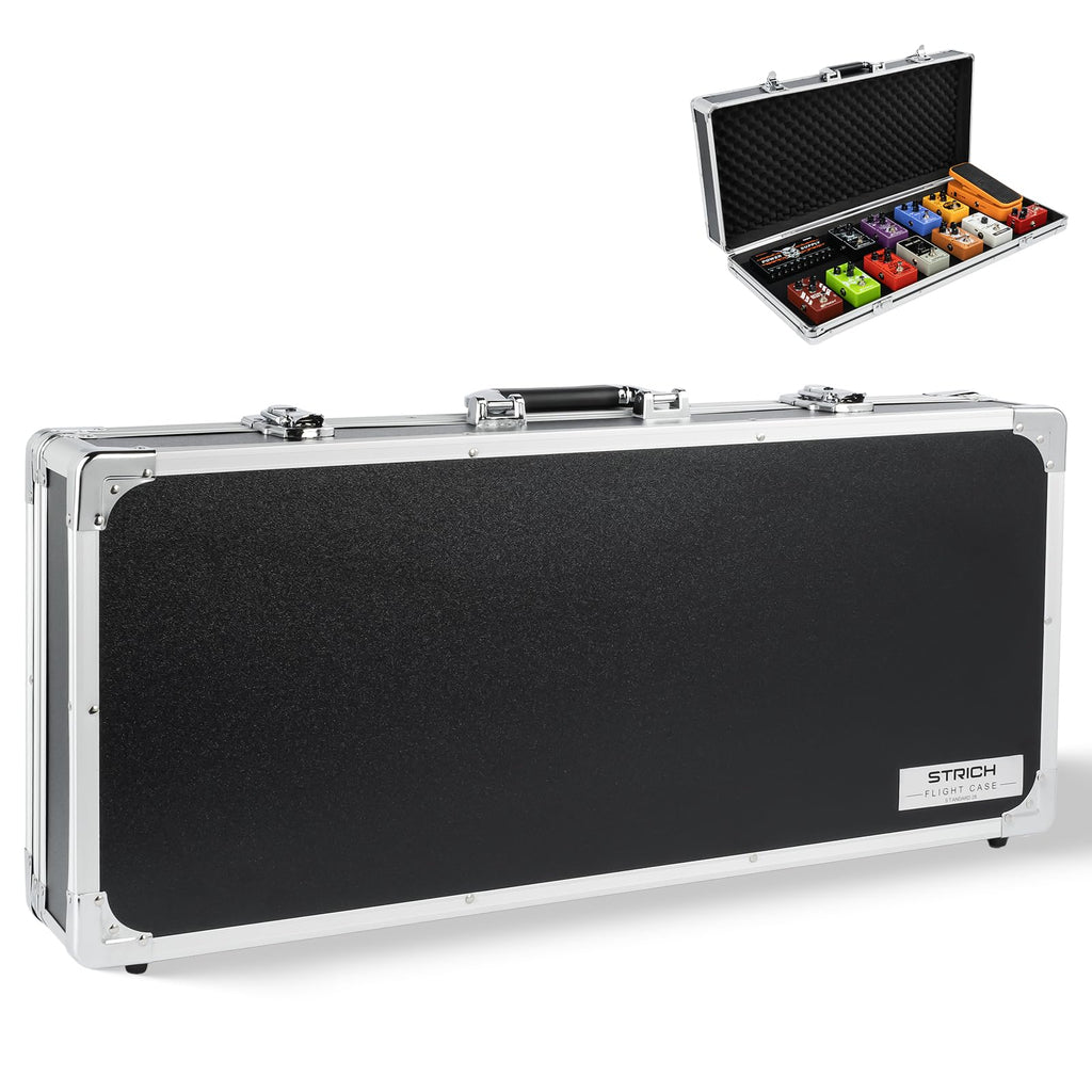 Guitar Pedal Case 27.5" x 11.8" x 4.3" Aluminum V90642