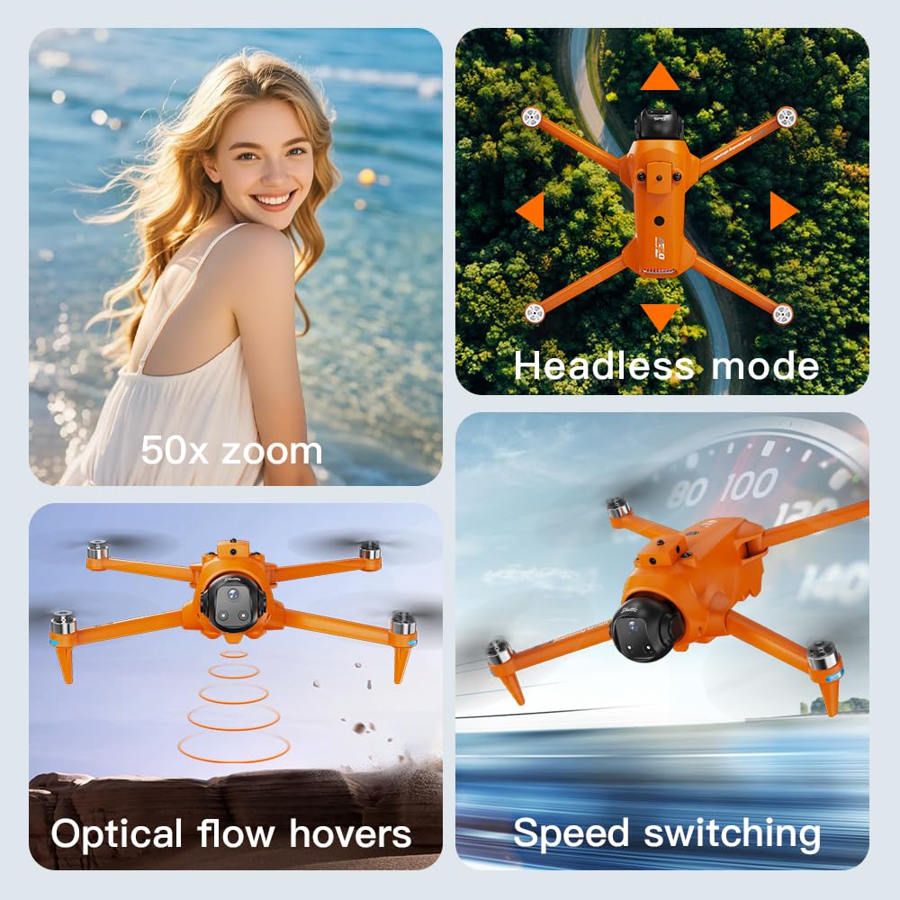 4K EIS Camera Drone with HD Screen U842126