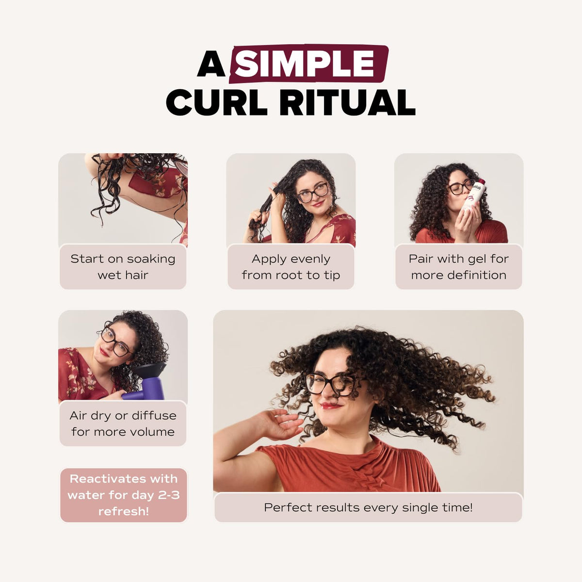 Lightweight Curl Enhancing Leave-in Conditioner 300ml K66628