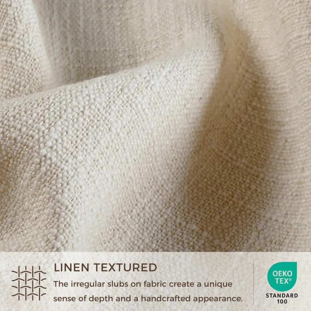 Linen Pinch Pleated Blackout Curtain 1 Panel H896