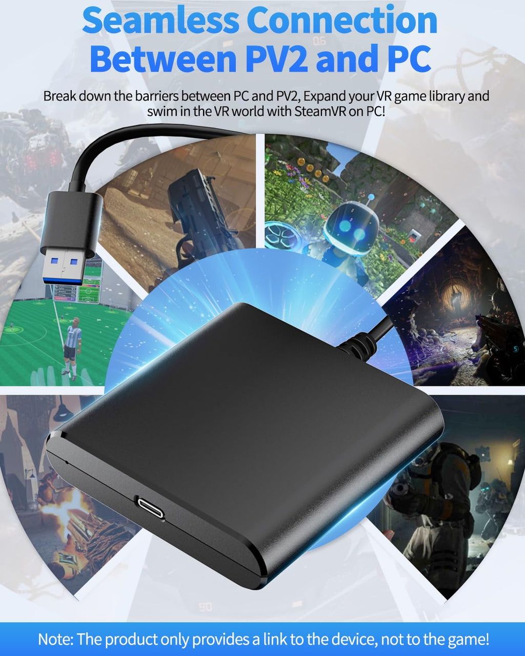 PC Adapter for VR2 Headset S9587