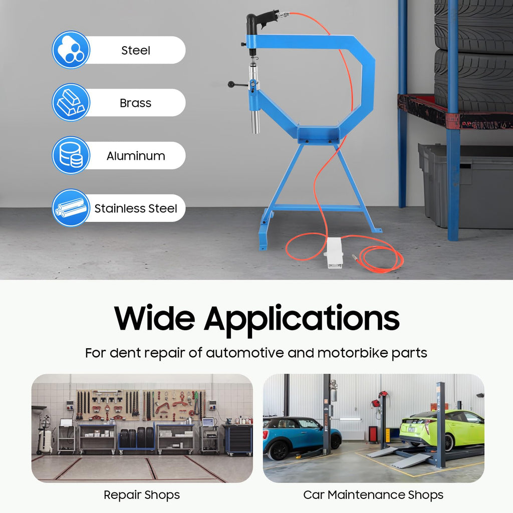 Pneumatic Planishing Hammer with Foot Pedal & Stand A64931