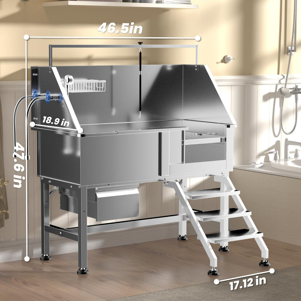 46" Stainless Steel Dog Wash Station S584162