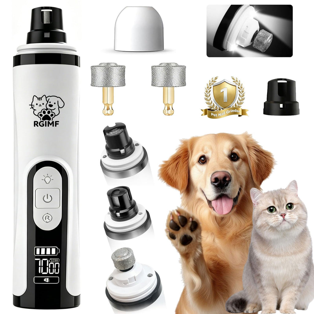 Dog Nail Scratch Board with Hand Strap + Dog Nail Grinder F31890