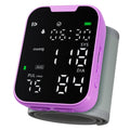 Portable Wrist Blood Pressure Monitor Purple Z9278