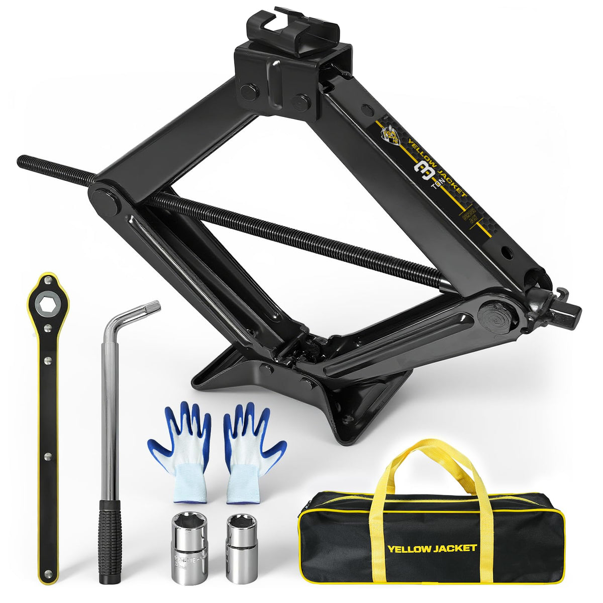 3 Ton Scissor Car Jack with Lug Wrench Z145404