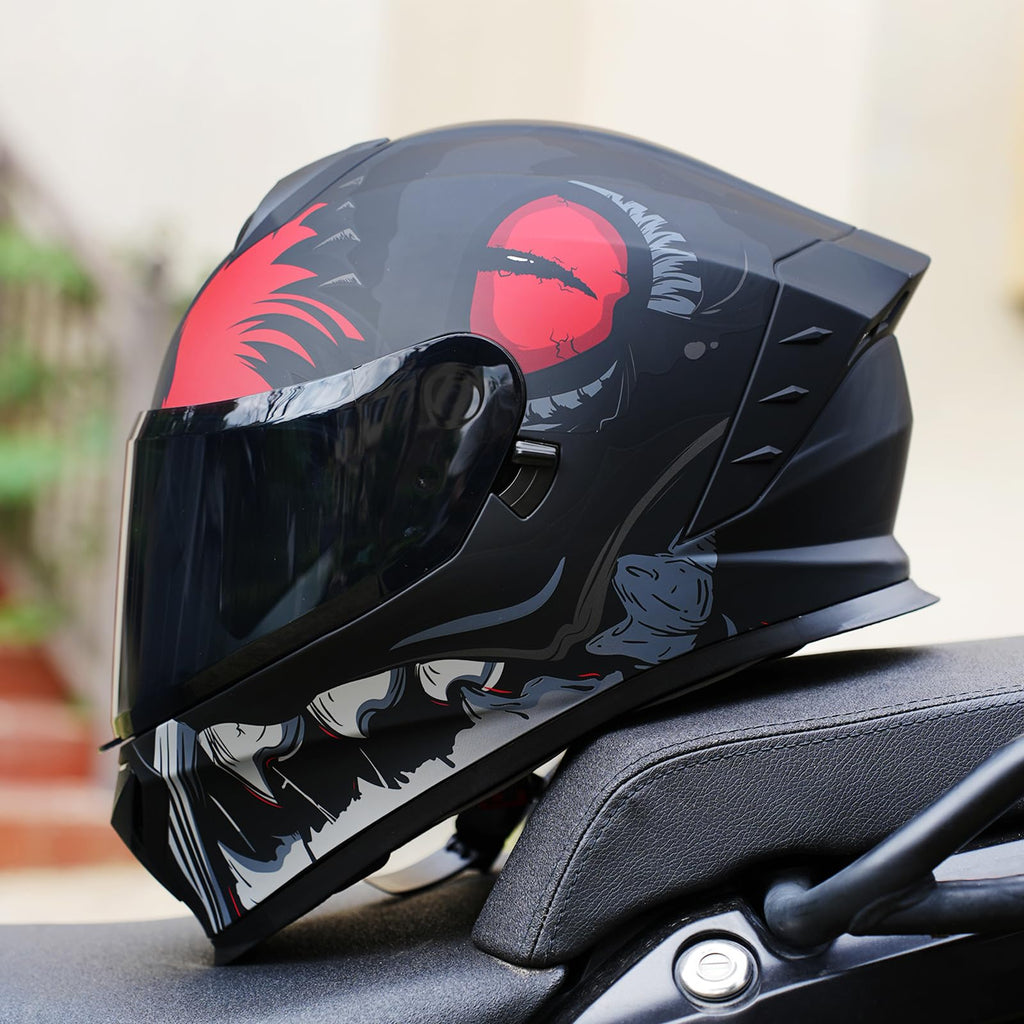 Full Face Dual Visor Motorcycle Helmet V5808