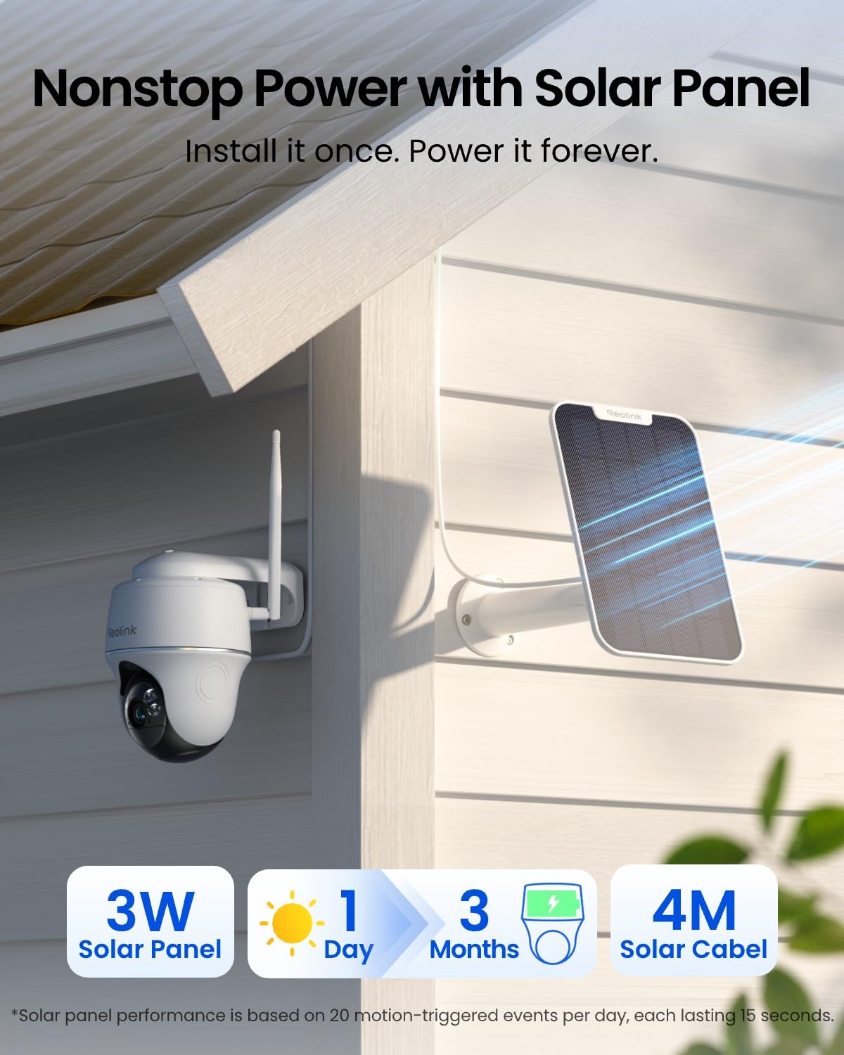 Solar Security Cameras Wireless Outdoor 360° Coverage Q846