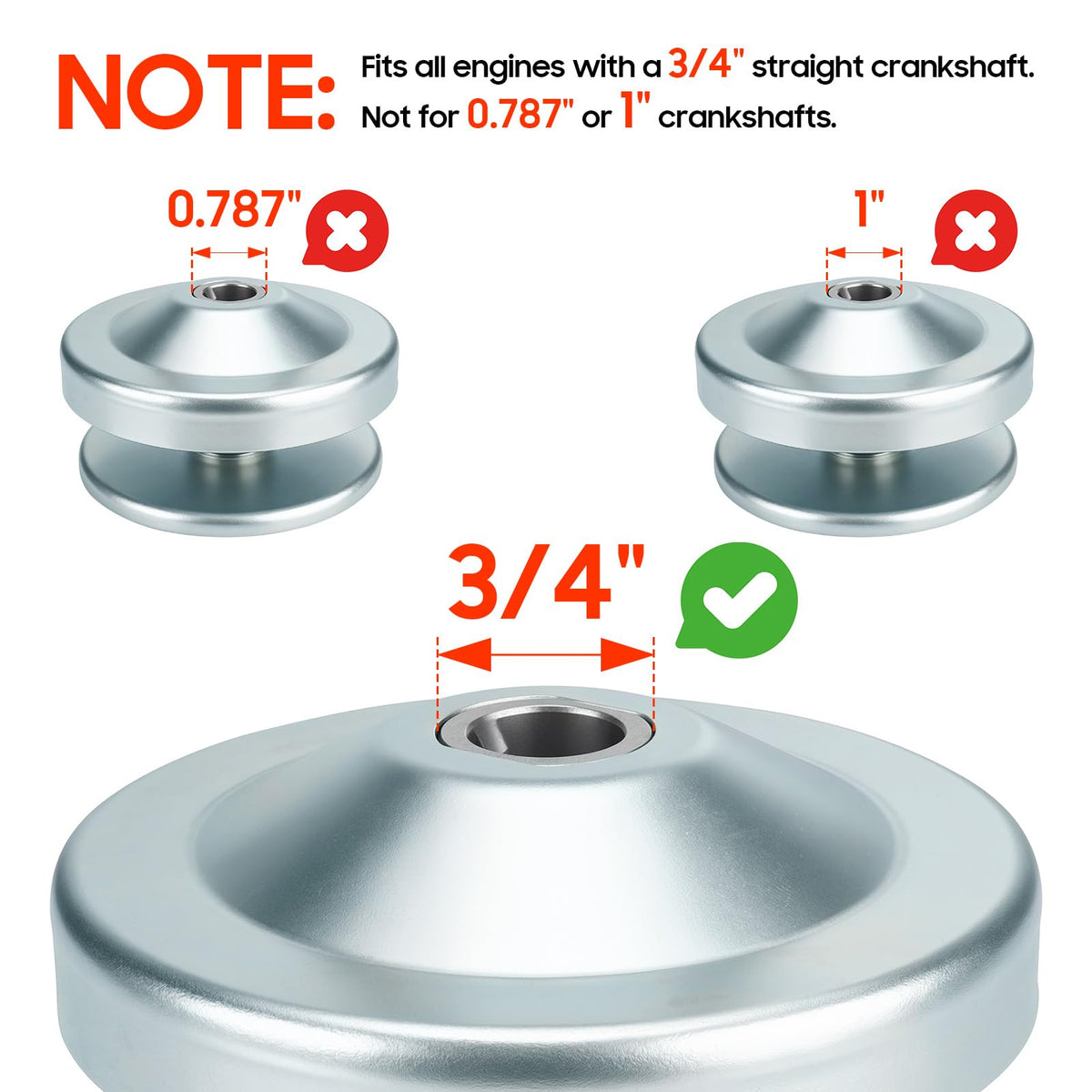 212CC Torque Converter 30 Series 3/4" G5699